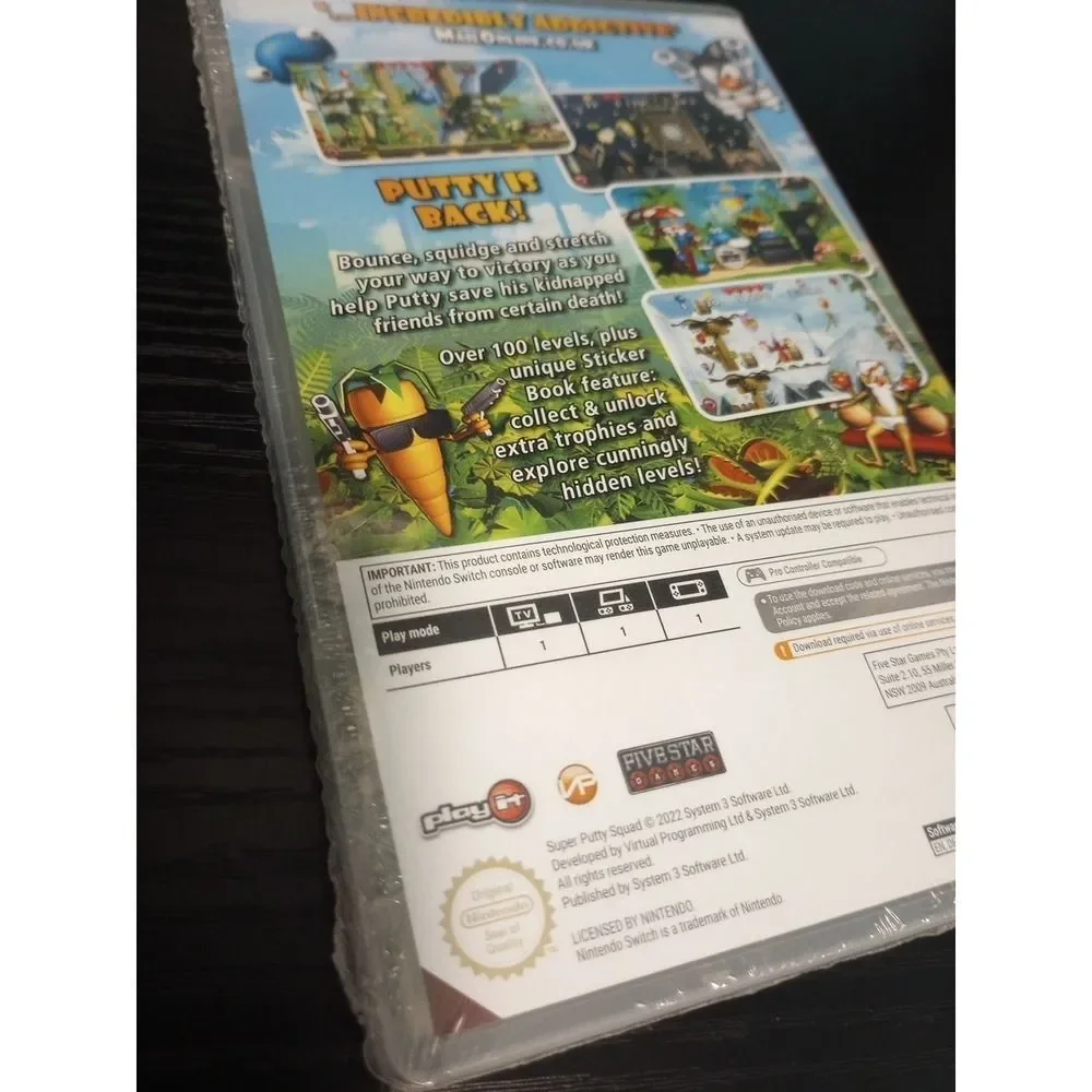 Super Putty Squad - Nintendo‎ Switch Download Game New Sealed UK import